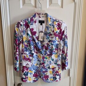Investments Floral Women's Blazer